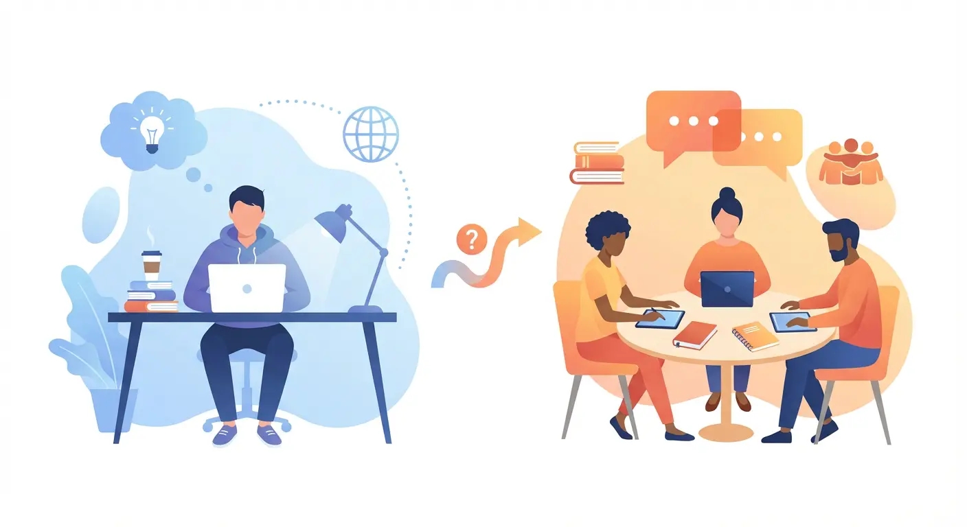 Study Group or Solo Prep? Choosing the Right Approach - IELTS preparation guide and tips