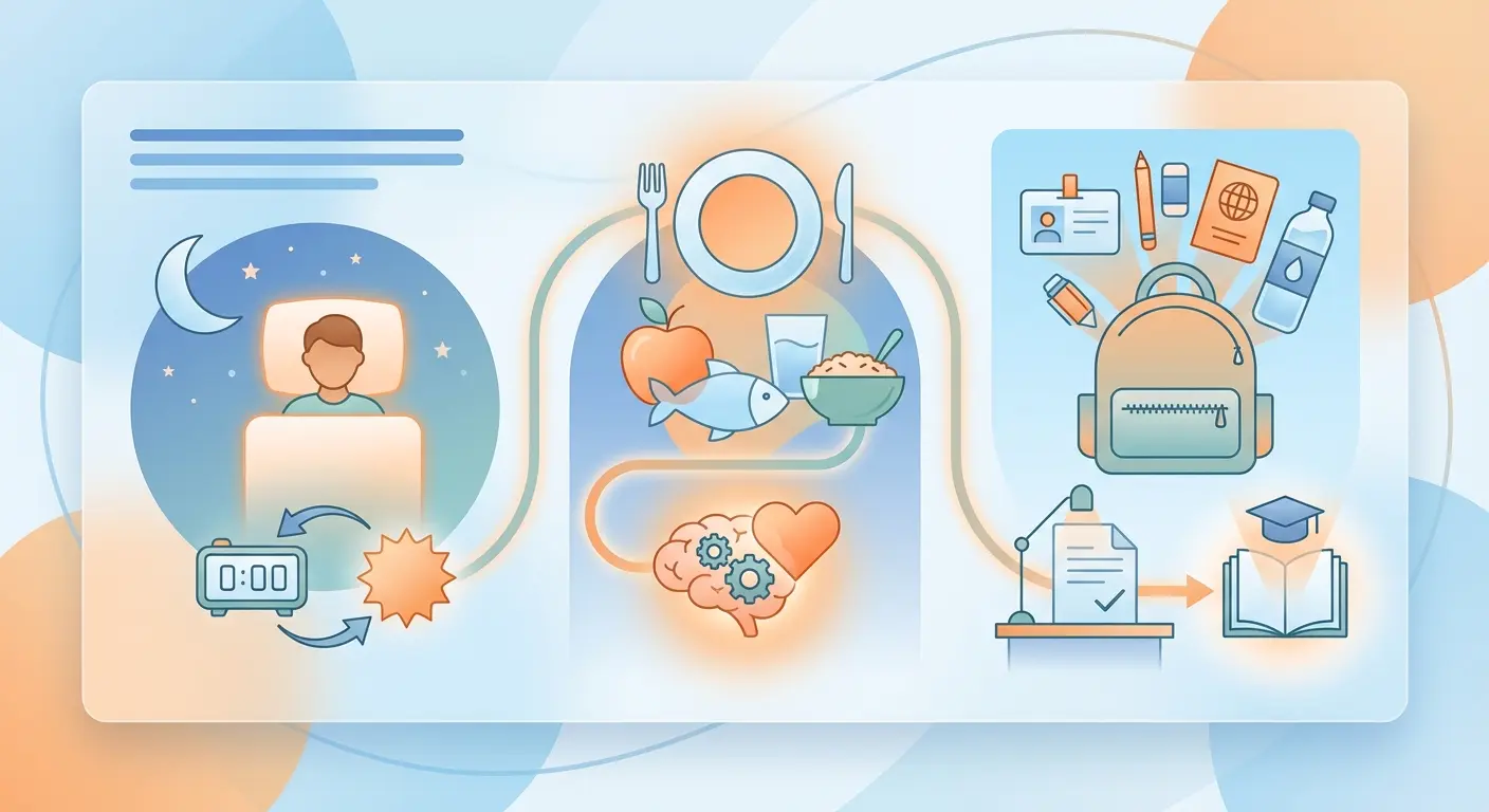 Test Day Preparation: Sleep, Diet, and What to Bring for IELTS Success - IELTS preparation guide and tips