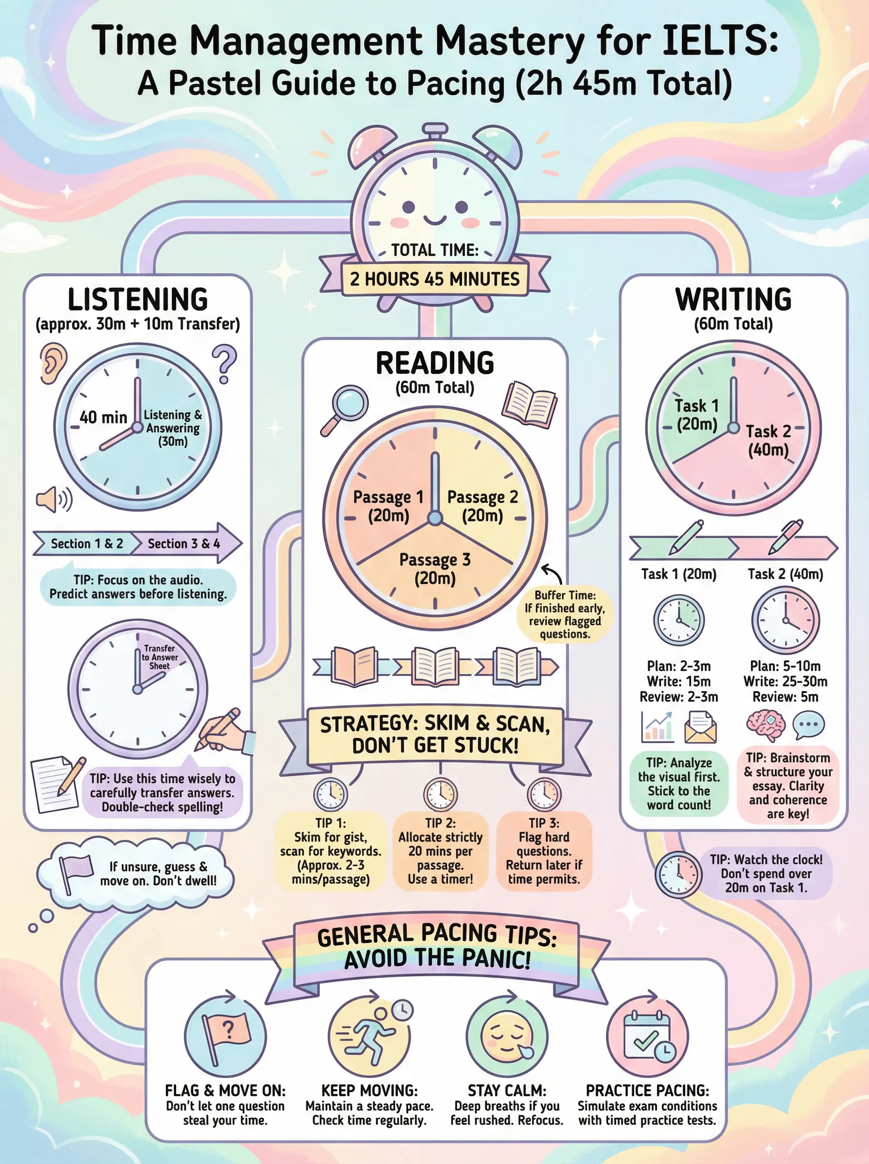 Time Management Mastery for IELTS - IELTS preparation guide and tips